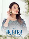 Iktara By Kaya Rayon Nyra Cut Printed Readymade Suits Catalog